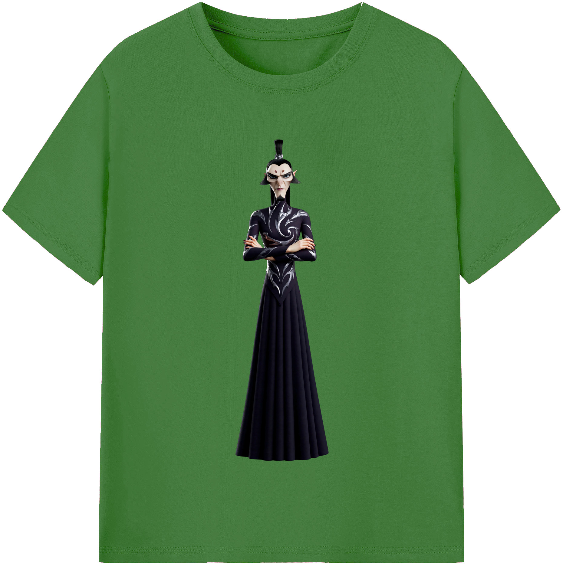 （画像用） Ne Zha 2 ナタ 魔童の大暴れ レディースカジュアルプリントTシャツ（綿100％）